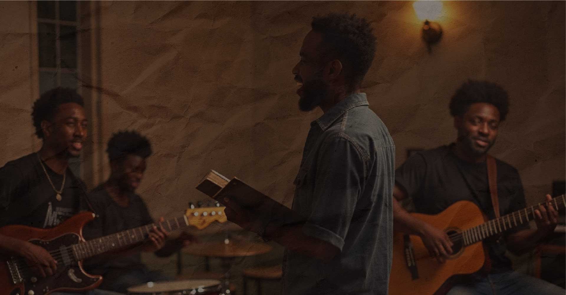 band training at MuziQ labs kampala